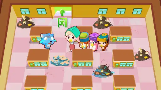 Play Baby Panda Earthquake Safety 1 as an online game Baby Panda Earthquake Safety 1 with UptoPlay