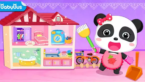 Play Baby Panda Happy Clean
