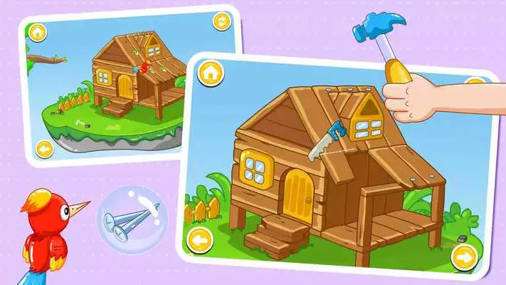 Play Baby Panda House Building