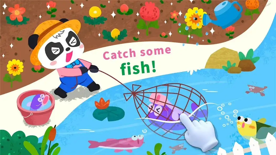 Play Baby Pandas Animal Farm as an online game Baby Pandas Animal Farm with UptoPlay