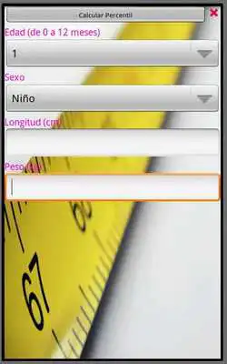 Play Baby Percentile Calculator