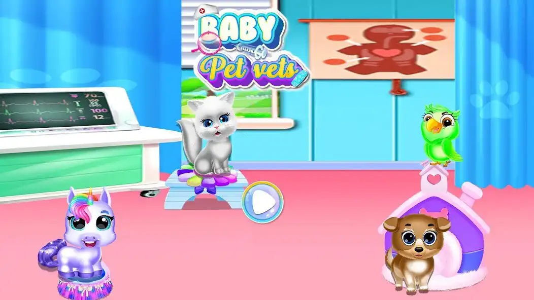 Play baby pet vets  and enjoy baby pet vets with UptoPlay