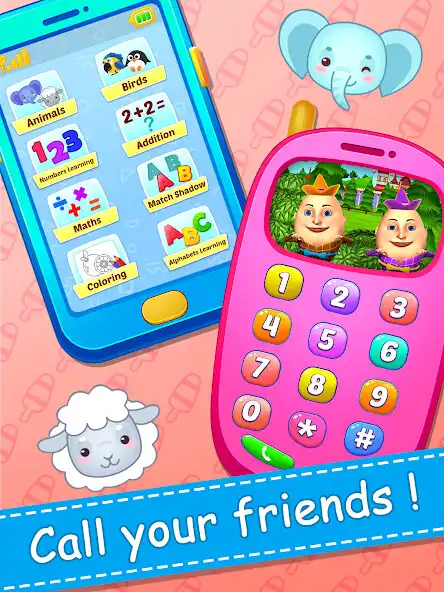 Play Baby Phone For Kids: Baby Game  and enjoy Baby Phone For Kids: Baby Game with UptoPlay