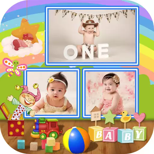 Run free android online Baby photo collage APK