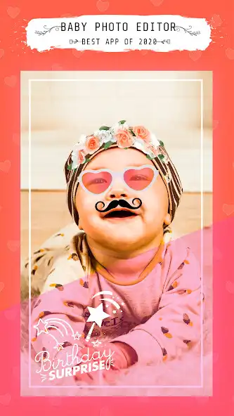 Play Baby Photo Editor - Baby Milestones,Photo Frames  and enjoy Baby Photo Editor - Baby Milestones,Photo Frames with UptoPlay