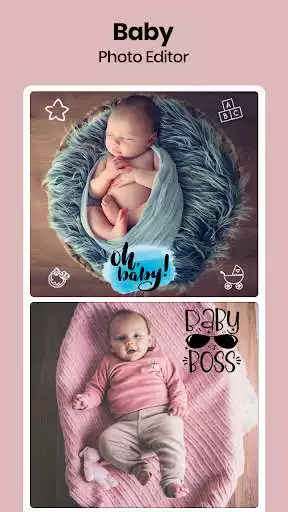 Play Baby Photo Editor as an online game Baby Photo Editor with UptoPlay