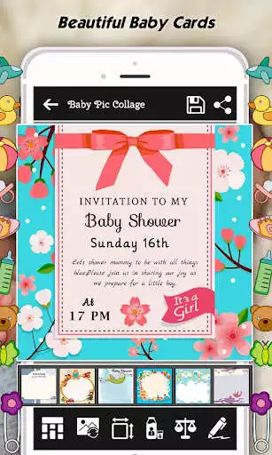 Play Baby Photo Frames : Name, Card as an online game Baby Photo Frames : Name, Card with UptoPlay