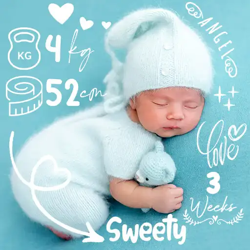 Play Baby photo stickers APK
