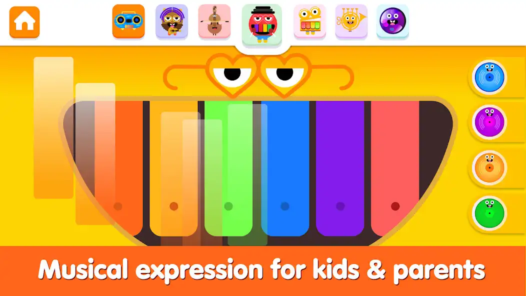 Play Baby Piano Game For Kids Music as an online game Baby Piano Game For Kids Music with UptoPlay