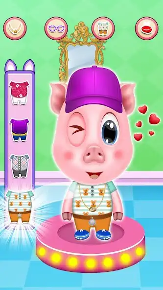 Play Baby Pig Daycare: Pig Games as an online game Baby Pig Daycare: Pig Games with UptoPlay