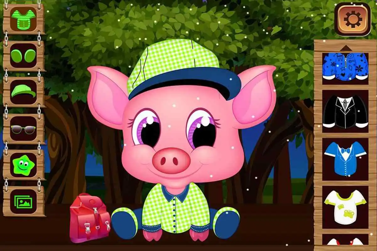 Play Baby Piggy Salon