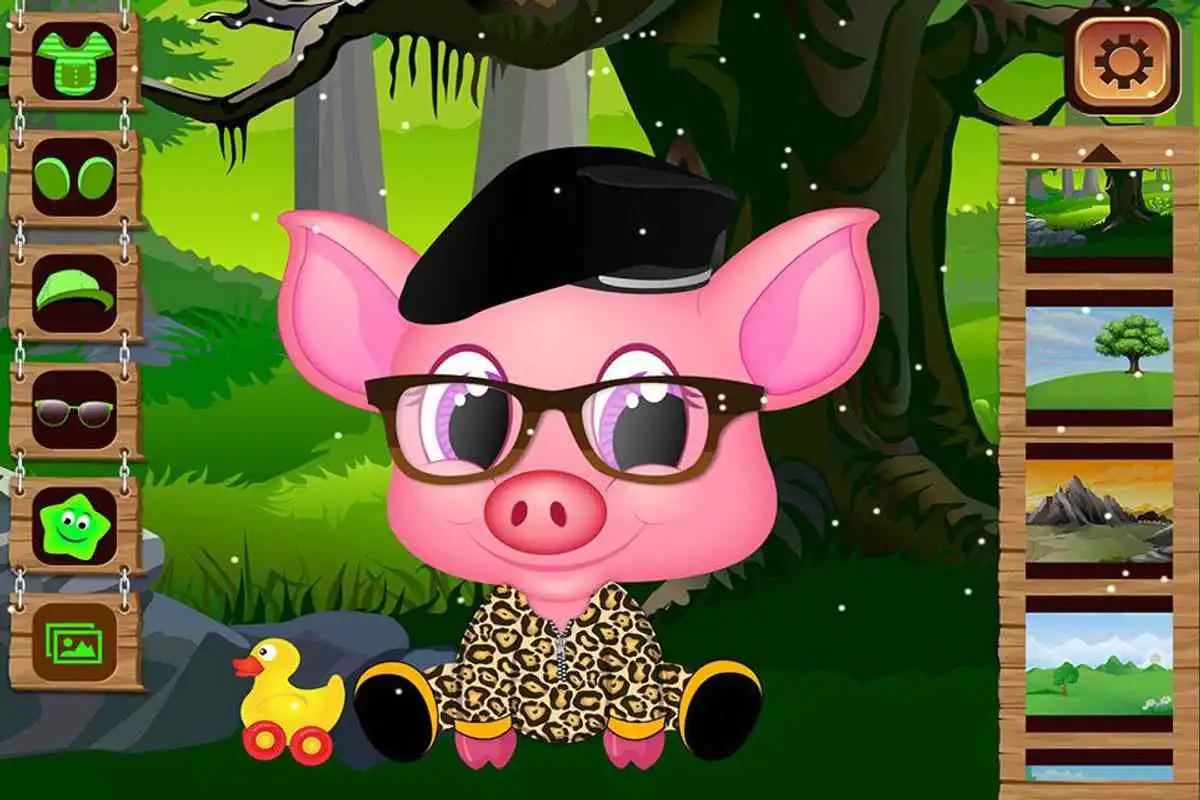 Play Baby Piggy Salon