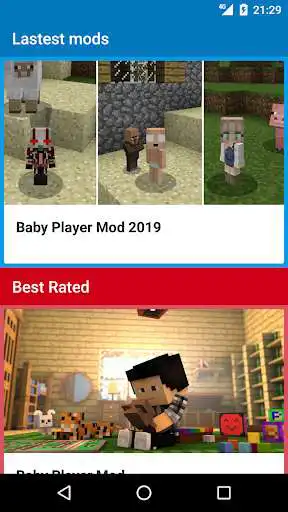 Play Baby Player Mod for MCPE Play Baby Player Mod for MCPE