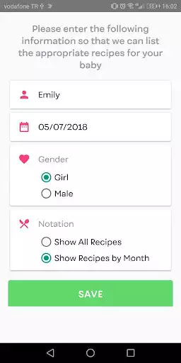 Play Baby Recipes as an online game Baby Recipes with UptoPlay