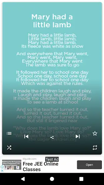 Play Baby Rhymes Offline Free as an online game Baby Rhymes Offline Free with UptoPlay