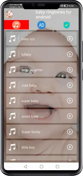 Play Baby Ringtones For Android  and enjoy Baby Ringtones For Android with UptoPlay