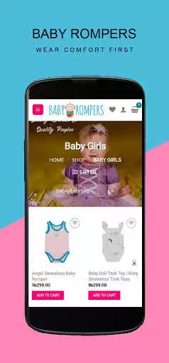 Play Baby Rompers as an online game Baby Rompers with UptoPlay