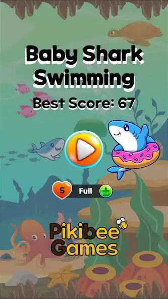 Play Baby Shark Swimming  and enjoy Baby Shark Swimming with UptoPlay