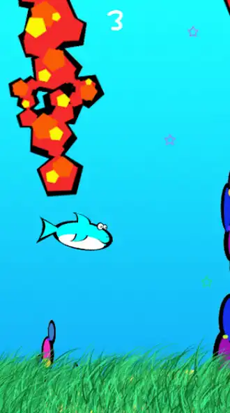 Play Baby Shark Swim as an online game Baby Shark Swim with UptoPlay
