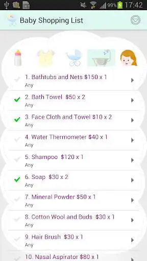 Play Baby Shopping List as an online game online Baby Shopping List with UptoPlay com.babyshoppinglist.client Play Baby Shopping List as an online game Baby Shopping List with UptoPlay