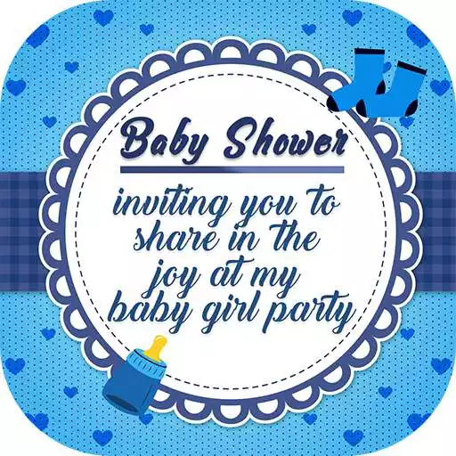 Free play online Baby Shower Invitation Card Maker APK