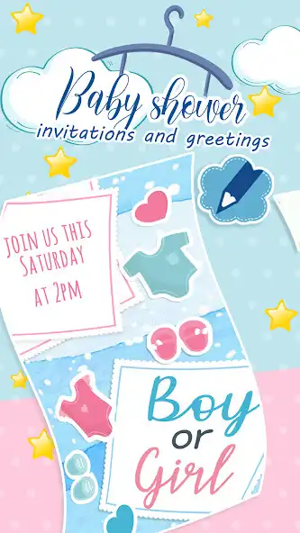 Play Baby Shower Invites Card Maker  and enjoy Baby Shower Invites Card Maker with UptoPlay