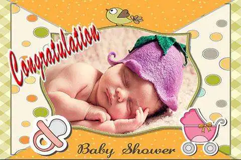 Play Baby Shower Photo Frame as an online game Baby Shower Photo Frame with UptoPlay