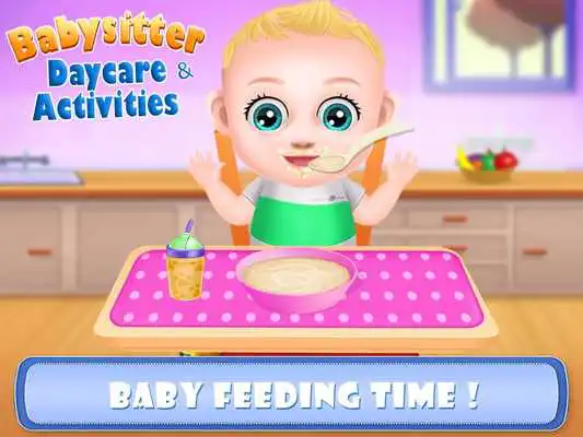 Play Babysitter Daycare Activities: Baby Care Kids Game