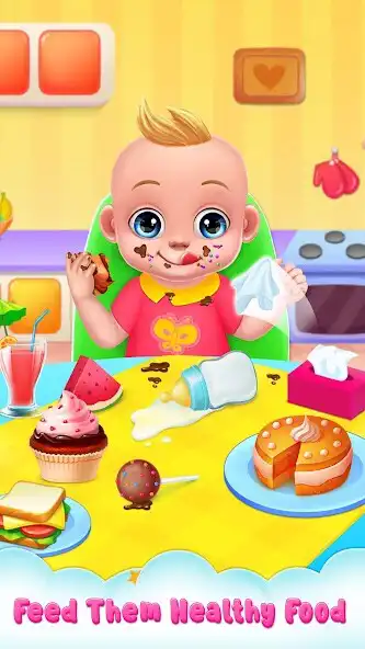 Play BabySitter DayCare - Baby Nurs as an online game BabySitter DayCare - Baby Nurs with UptoPlay