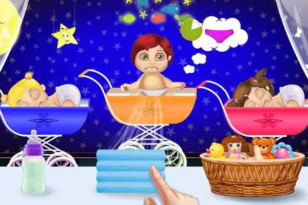 Play Babysitter First Day Madness - Baby Care Nursery