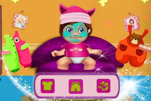 Play Babysitter First Day Madness - Baby Care Nursery