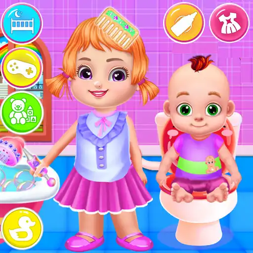 Play Babysitter Triplets Chic Care APK
