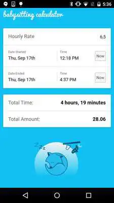 Play Babysitting Calculator