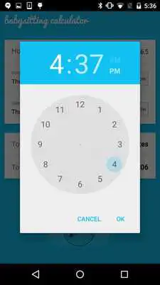 Play Babysitting Calculator