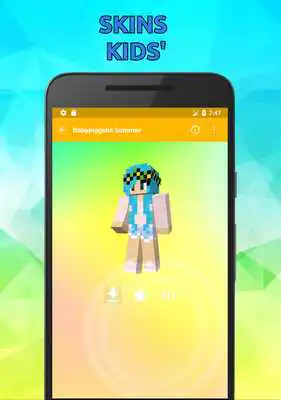 Play Baby Skins for Minecraft in 3D Play Baby Skins for Minecraft in 3D