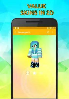 Play Baby Skins for Minecraft in 3D Play Baby Skins for Minecraft in 3D