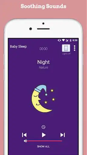 Play Baby sleep. white Noise as an online game Baby sleep. white Noise with UptoPlay