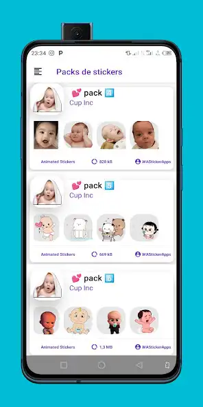 Play Baby Sticker - WASticker 2023  and enjoy Baby Sticker - WASticker 2023 with UptoPlay