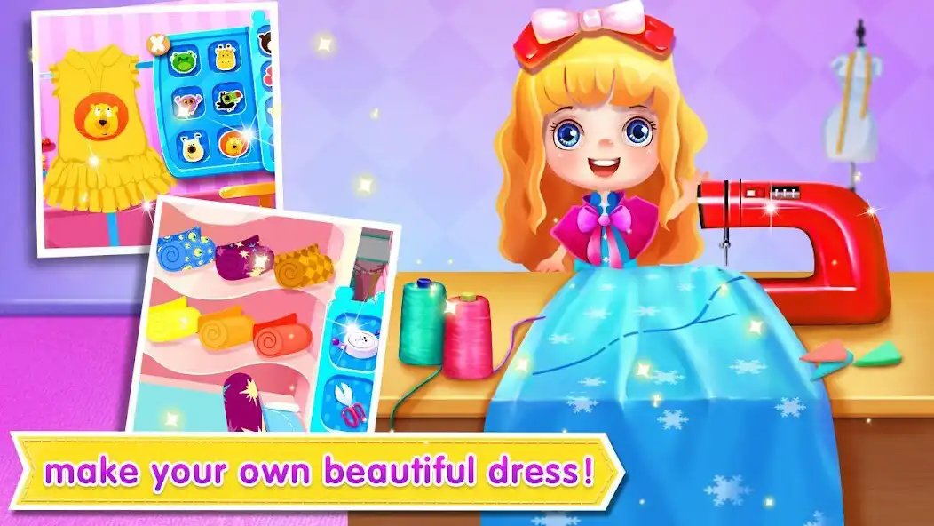 Play Baby Tailor - Clothes Maker as an online game Baby Tailor - Clothes Maker with UptoPlay