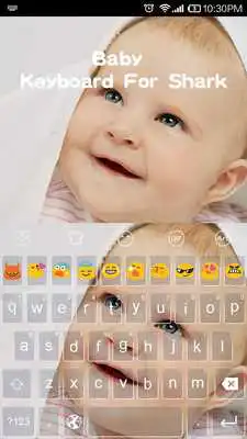 Play Baby Theme-Love Emoji Keyboard