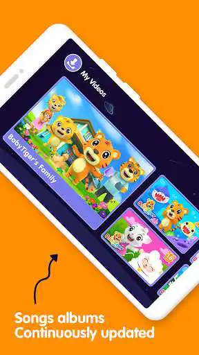 Play BabyTiger TV-Nursery Rhymes  and enjoy BabyTiger TV-Nursery Rhymes with UptoPlay