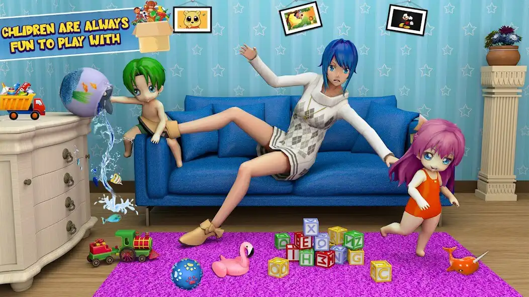 Play Baby Twins Virtual Mother Game  and enjoy Baby Twins Virtual Mother Game with UptoPlay