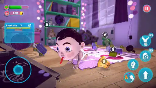 Play Baby Walker - Virtual Games as an online game Baby Walker - Virtual Games with UptoPlay
