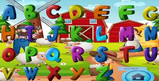 Play Baby Wooden Blocks - Alphabet as an online game Baby Wooden Blocks - Alphabet with UptoPlay