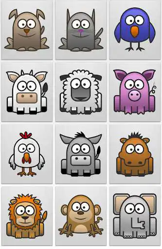 Play Baby Zoo animal sounds as an online game Baby Zoo animal sounds with UptoPlay