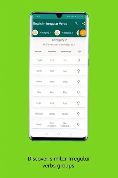 Play BAC 2020 - English Irregular verbs as an online game BAC 2020 - English Irregular verbs with UptoPlay