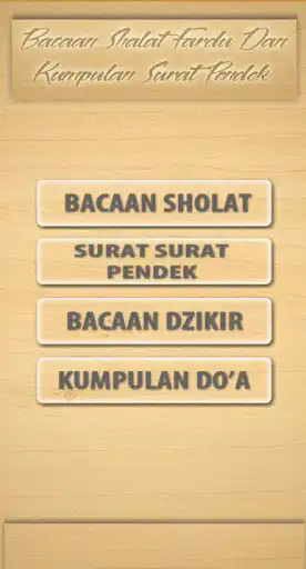 Play Bacaan Sholat Lengap Dan Doa  and enjoy Bacaan Sholat Lengap Dan Doa with UptoPlay
