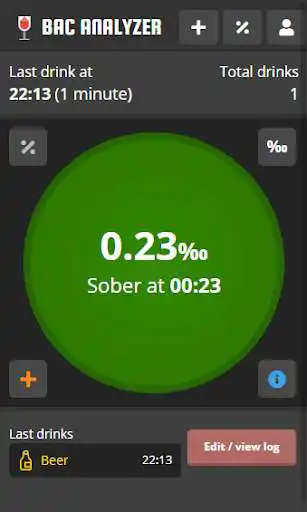 Play BAC Analyzer - Measure your alcohol level  and enjoy BAC Analyzer - Measure your alcohol level with UptoPlay