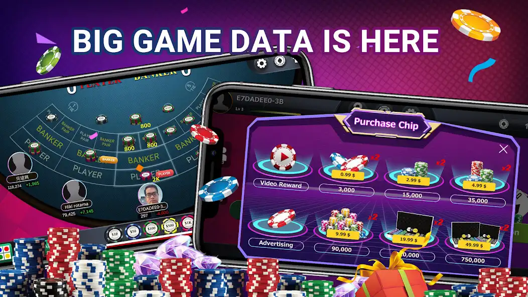 Play Baccarat 9-Online Casino Games as an online game Baccarat 9-Online Casino Games with UptoPlay