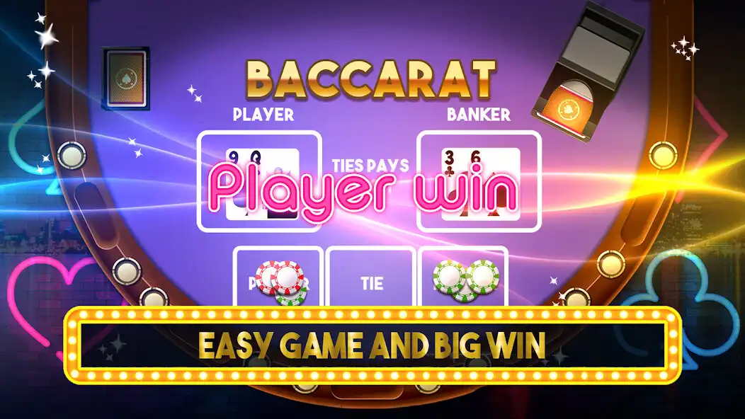 Play Baccarat  and enjoy Baccarat with UptoPlay